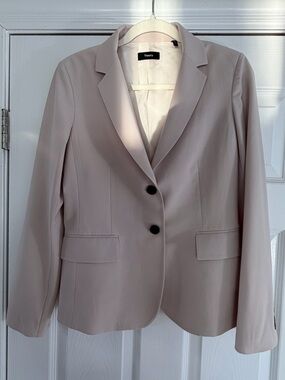 Theory Women's Blazer in Soft Blush